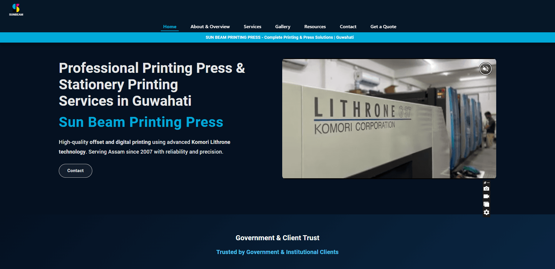 Sun Beam Printing Press